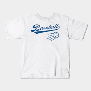 Classic Baseball Design Kids T-Shirt